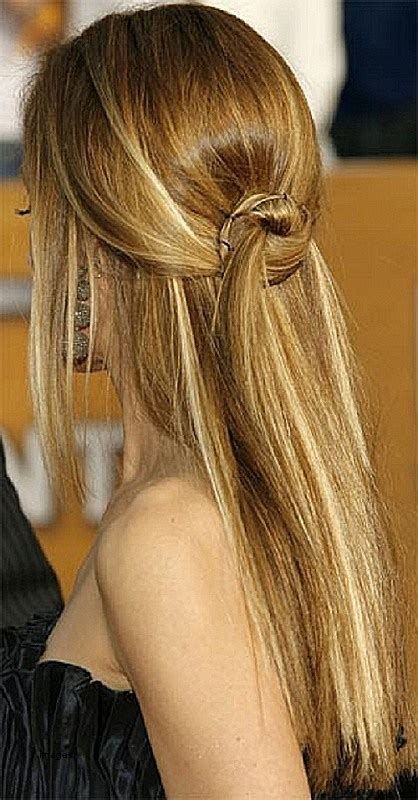 easy straight prom hairstyles